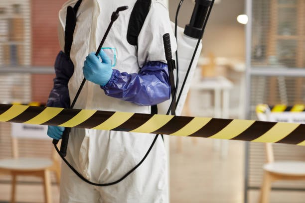 Professional Biohazard technician working in Amherst, TX